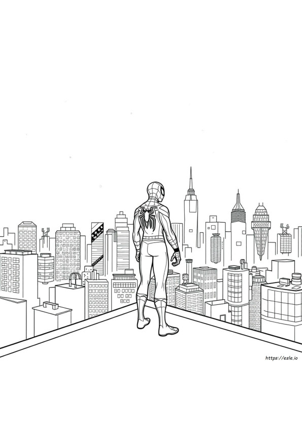 Spiderman Ausmalbilder