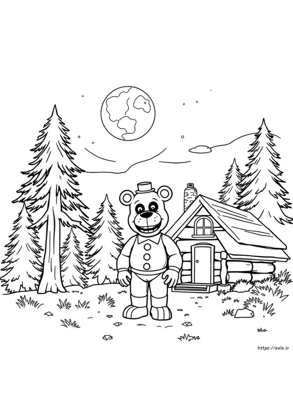 Freddy Da Colorare E Stampare
