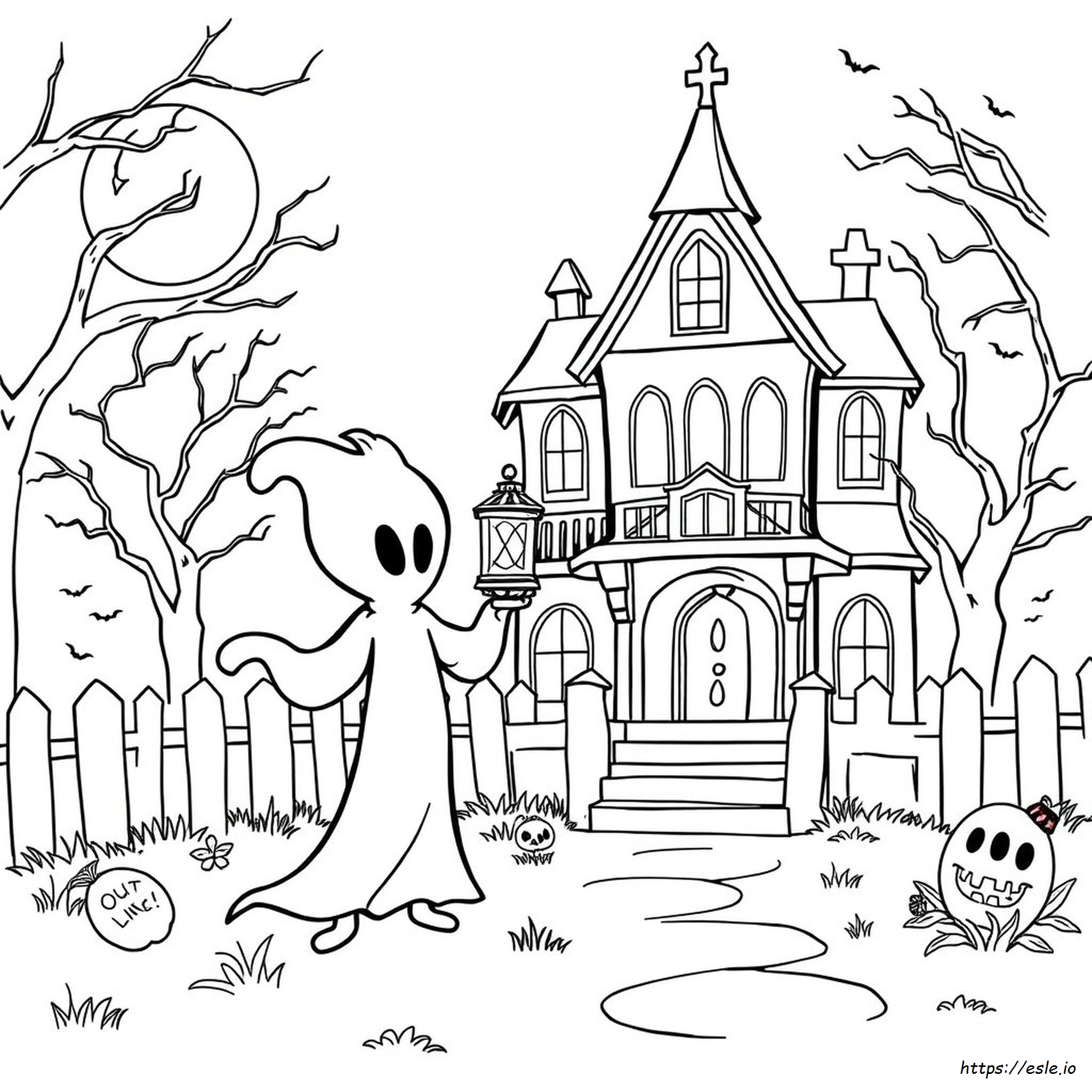 Spirit Halloween Coloring Pages