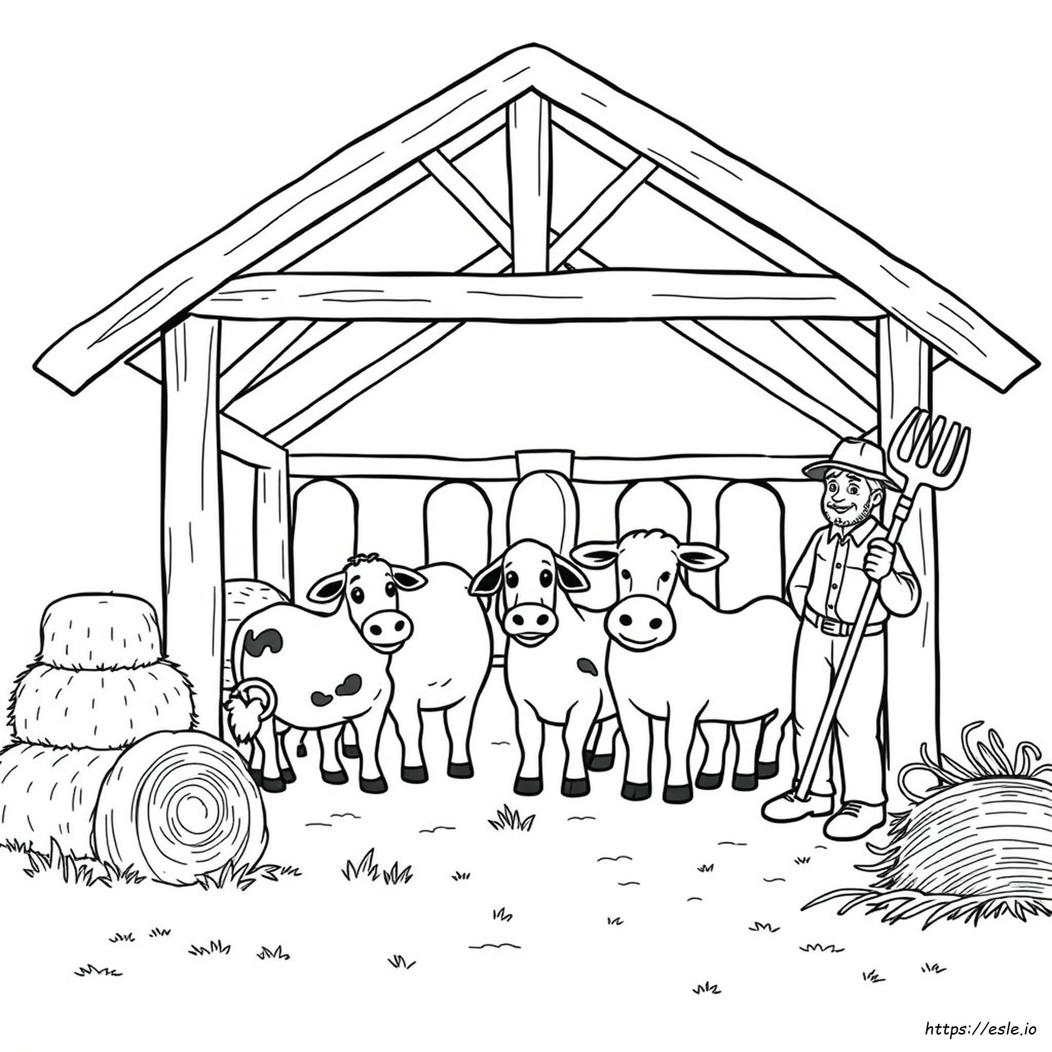 Barnyard Coloring Pictures