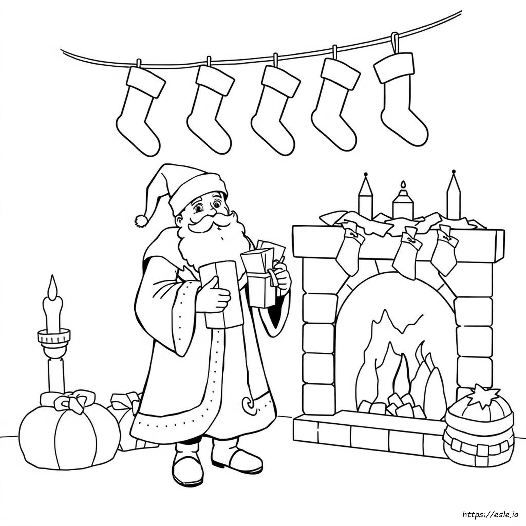 Saint Nicholas Coloring Page Free