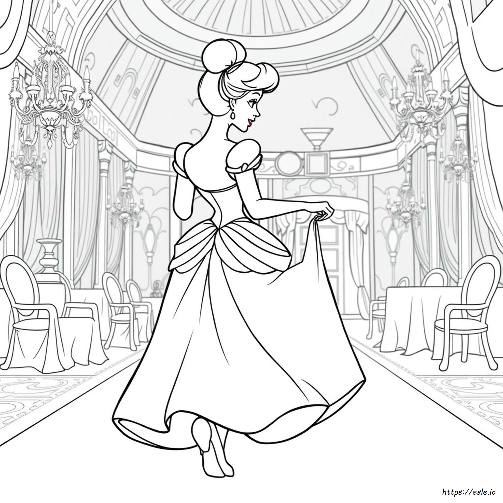 Cinderella Disney Princess Coloring