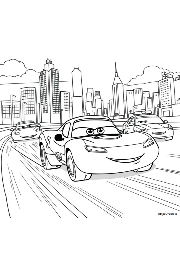 Cars 2 Finn Mcmissile Coloring Pages