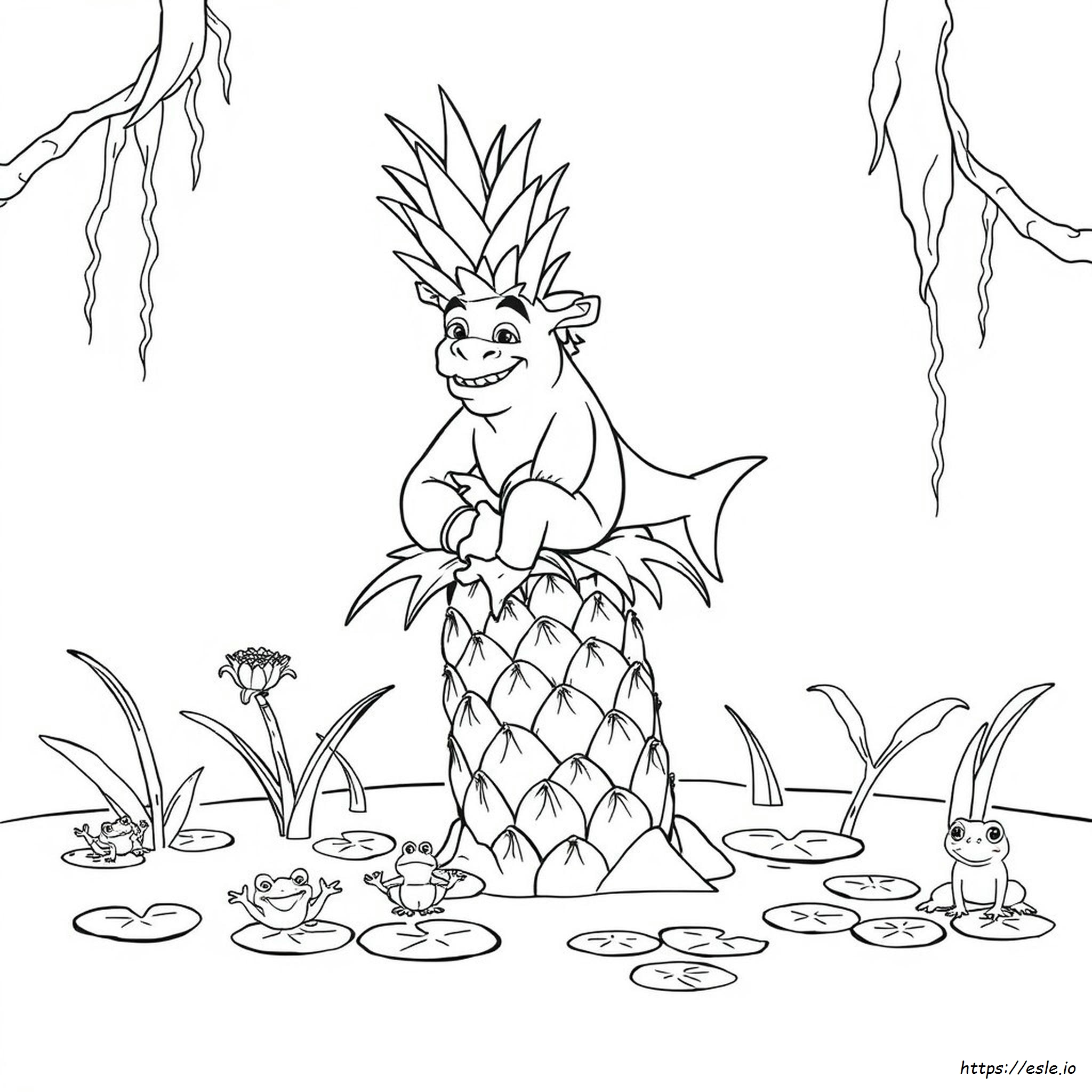 Shrek Coloring Pages Pdf
