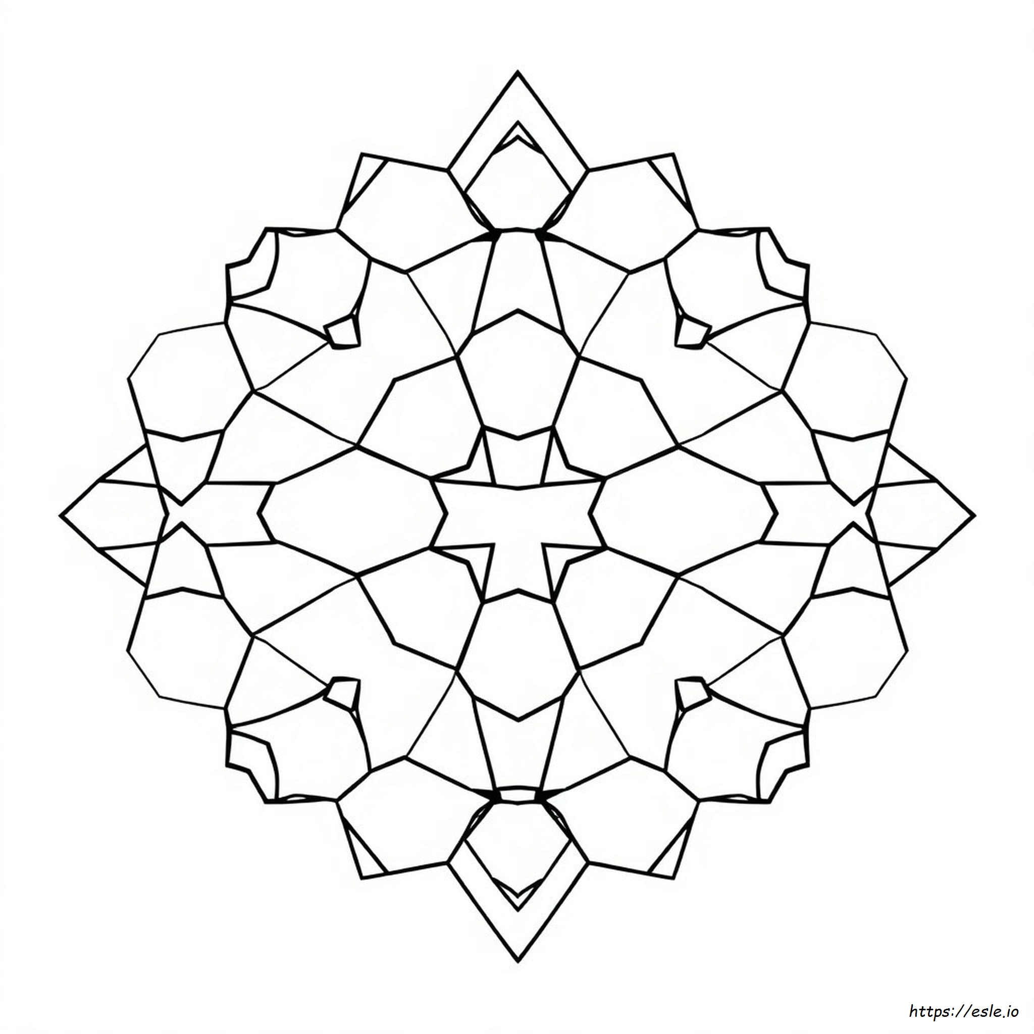 Geometric Coloring Pages For Adults