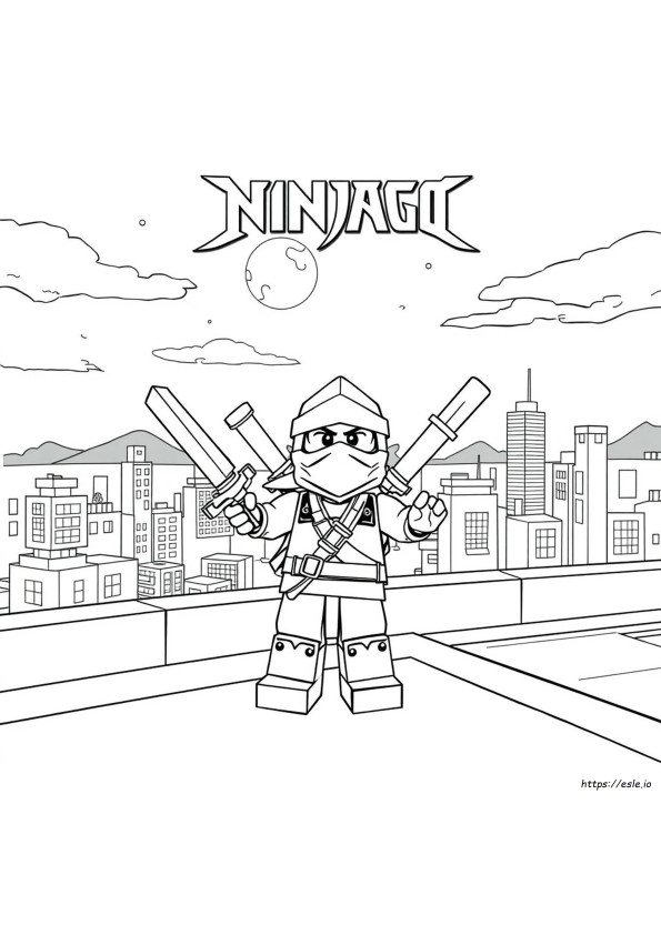 Ninja Kidz Tv Dibujos Para Colorear