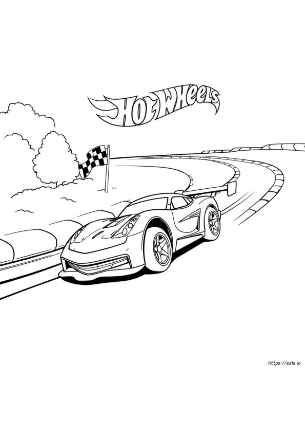Hot Wheels Macchine Da Colorare