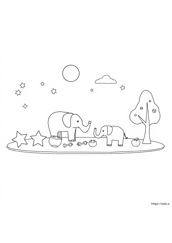 Big And Small Colouring Worksheet