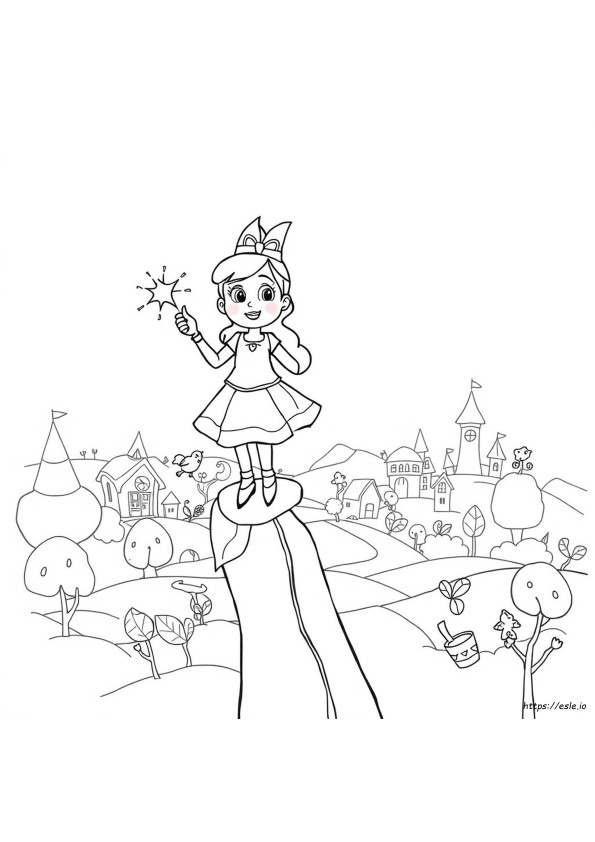 Encanto Pepa Coloring Page