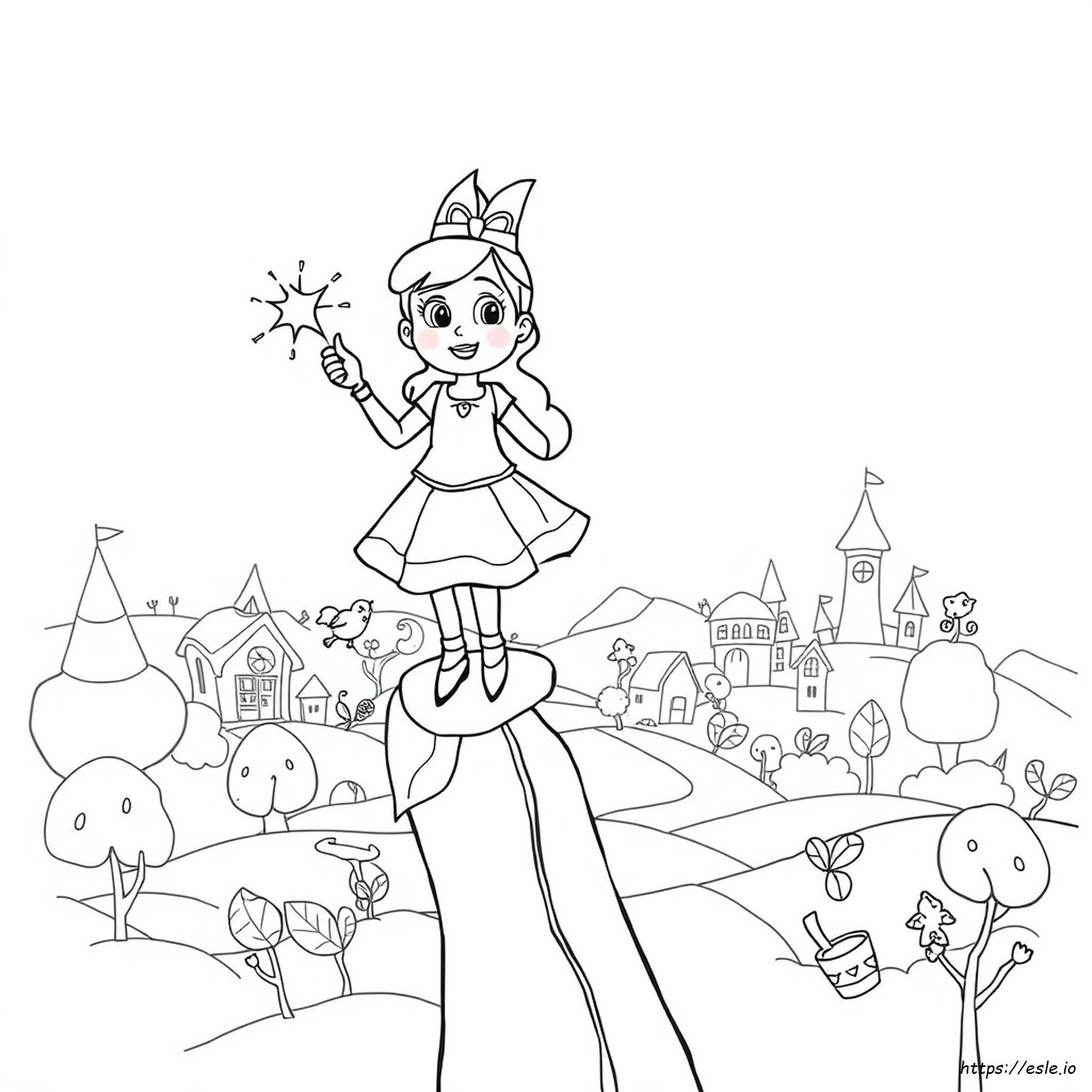 Encanto Pepa Coloring Page