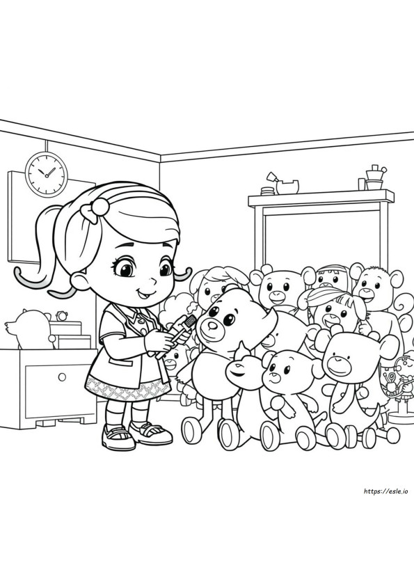 Kolorowanki Dr Mcstuffins
