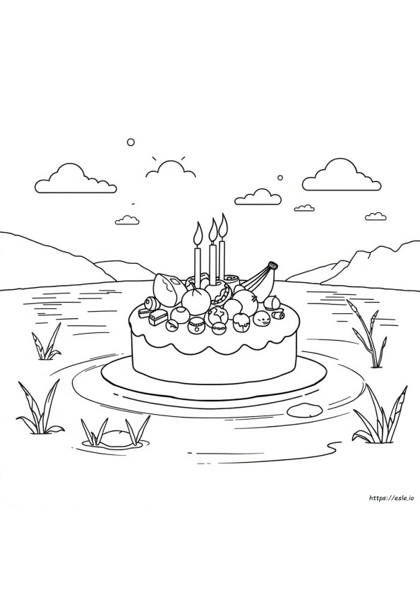 Food Coloring Lake