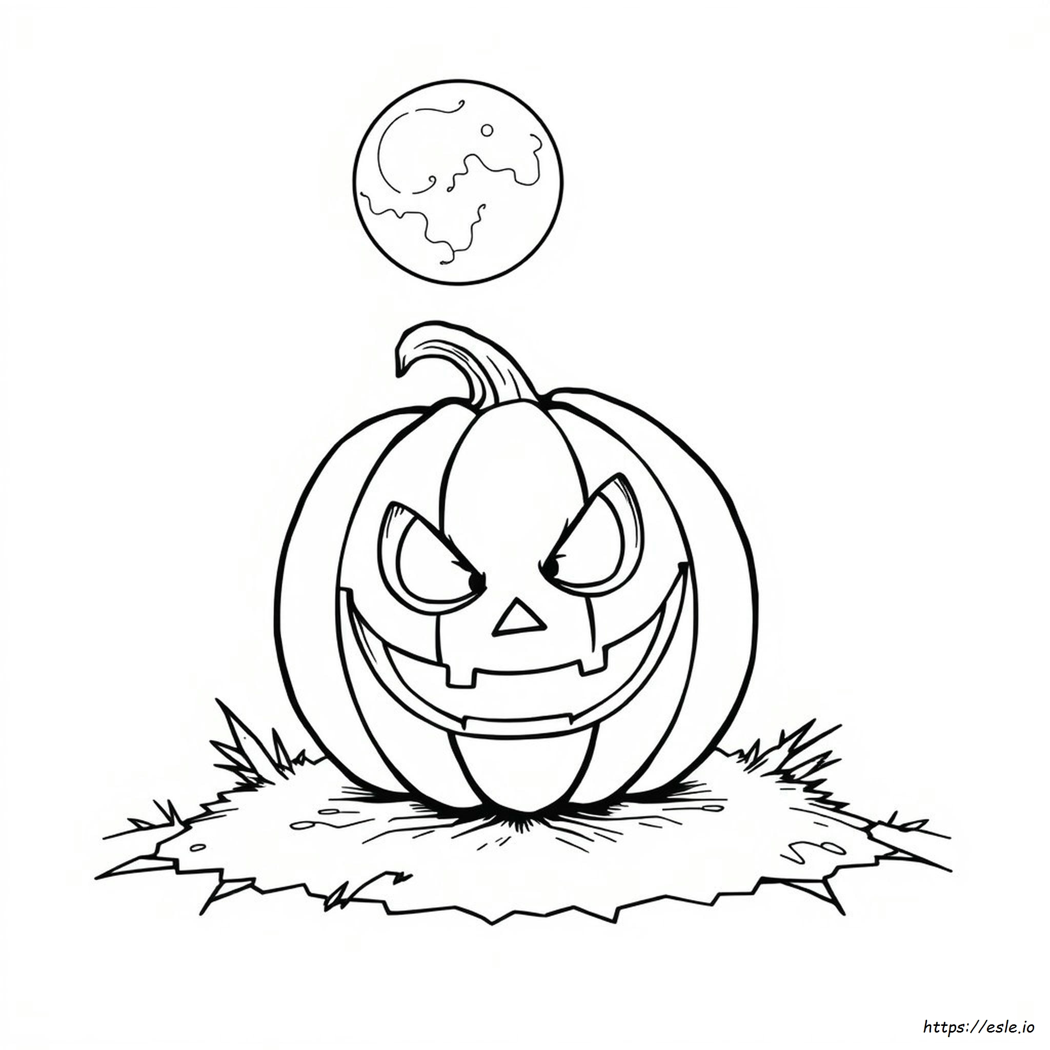Halloween Monster Coloring Pages