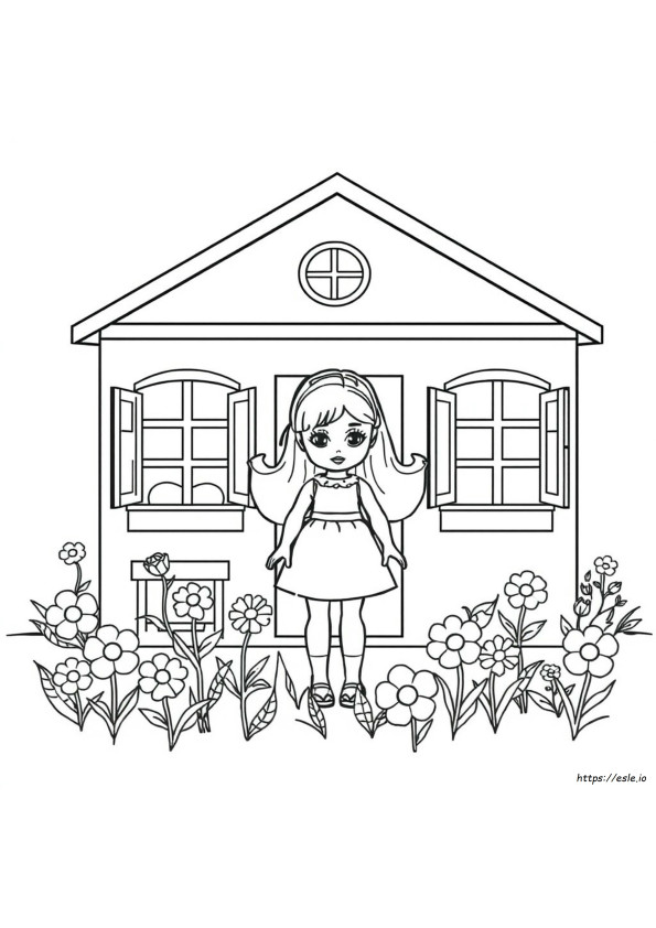 Doll Coloring Images