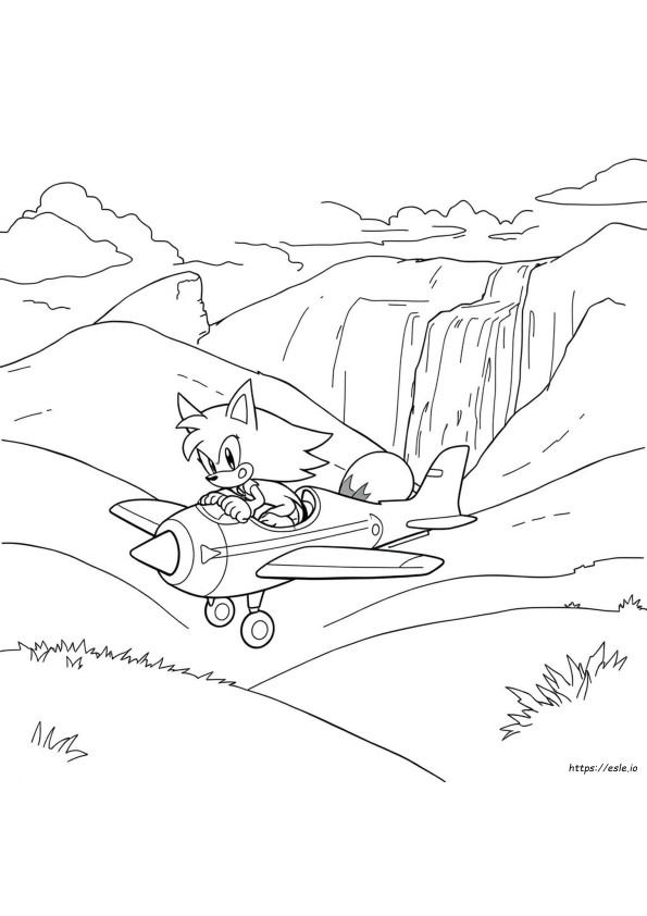 Sonic 3 Coloring Sheet