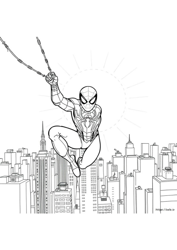 Mcu Iron Spider Ausmalbilder