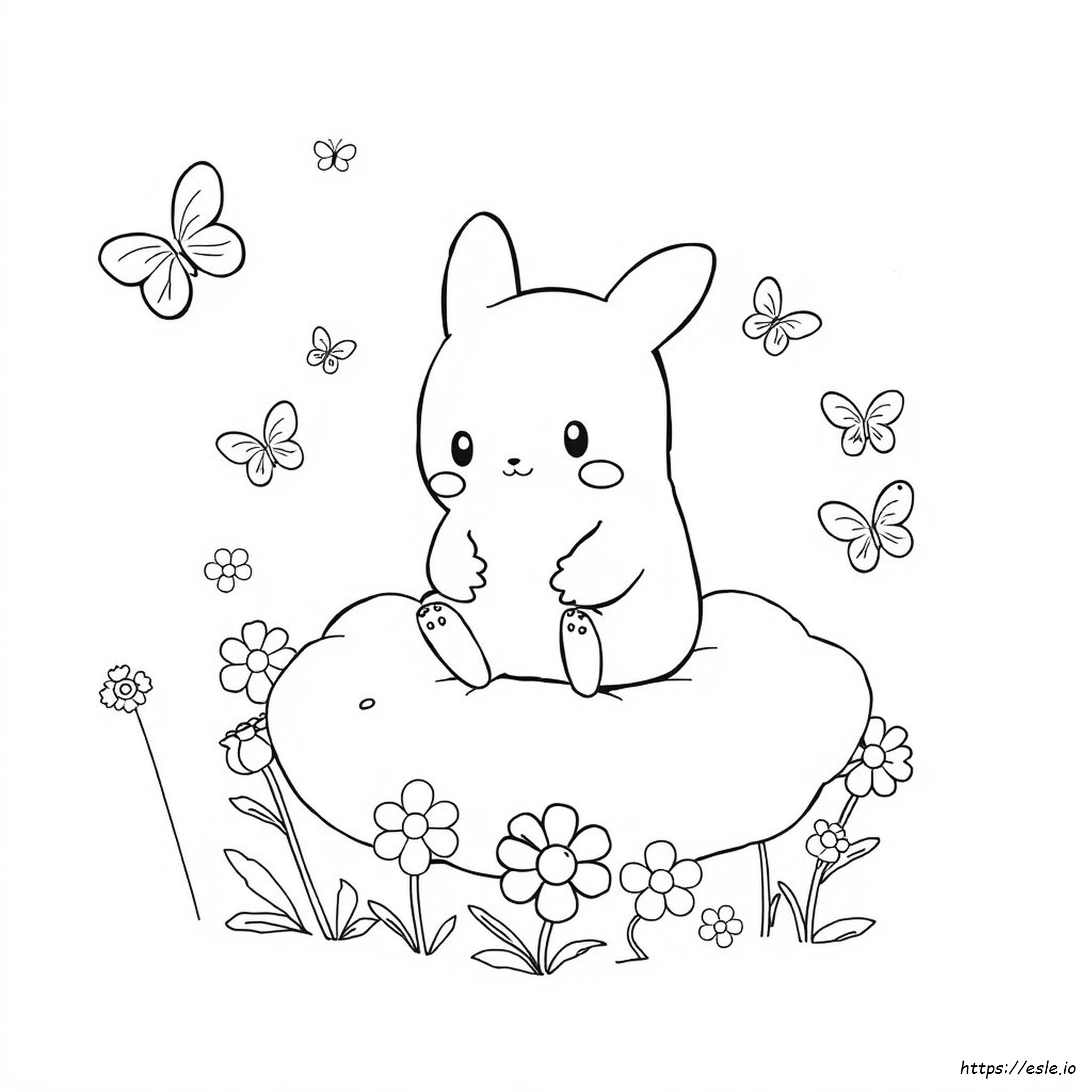 Pochacco Para Colorir