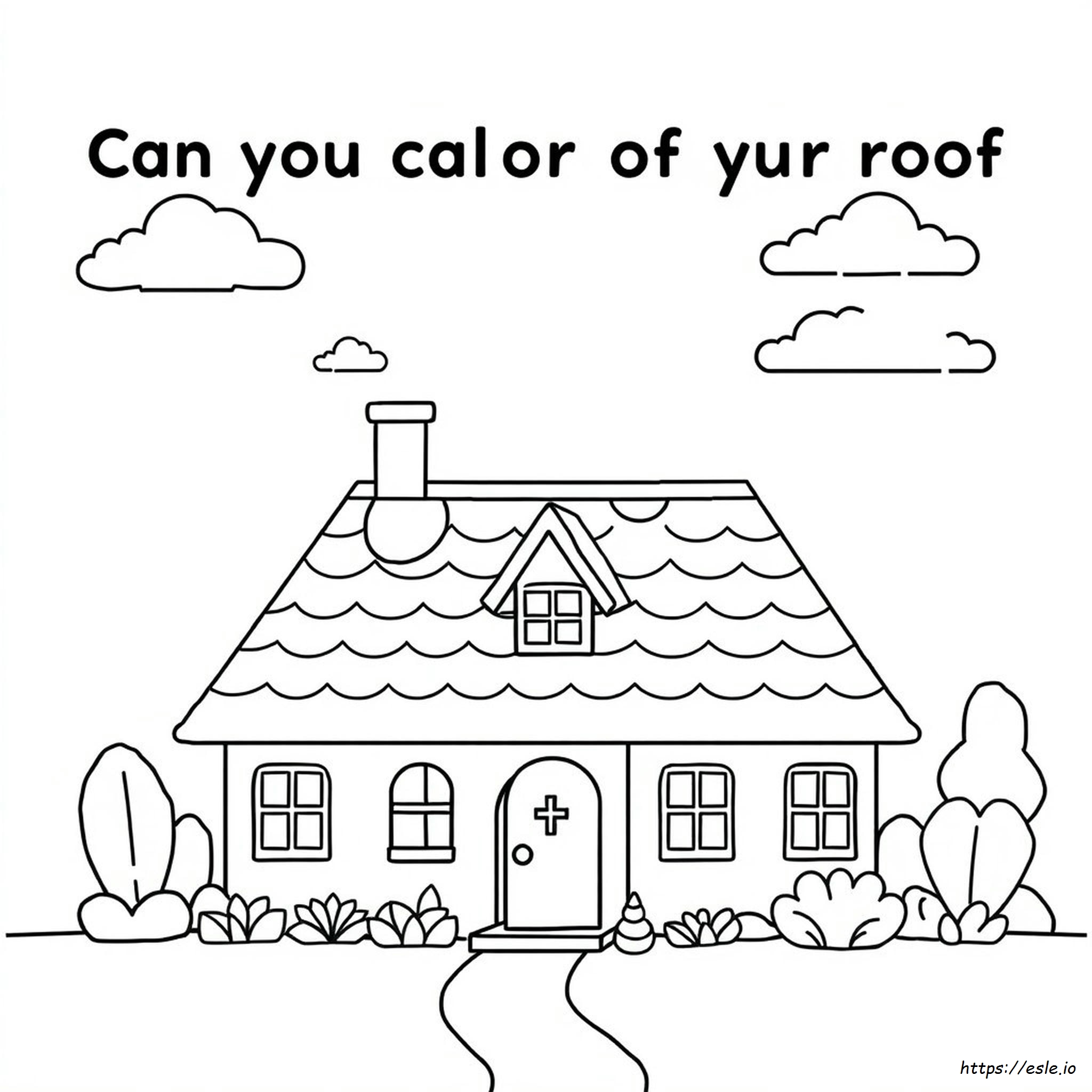 Você Pode Mudar A Cor Do Seu Telhado Para Colorir
