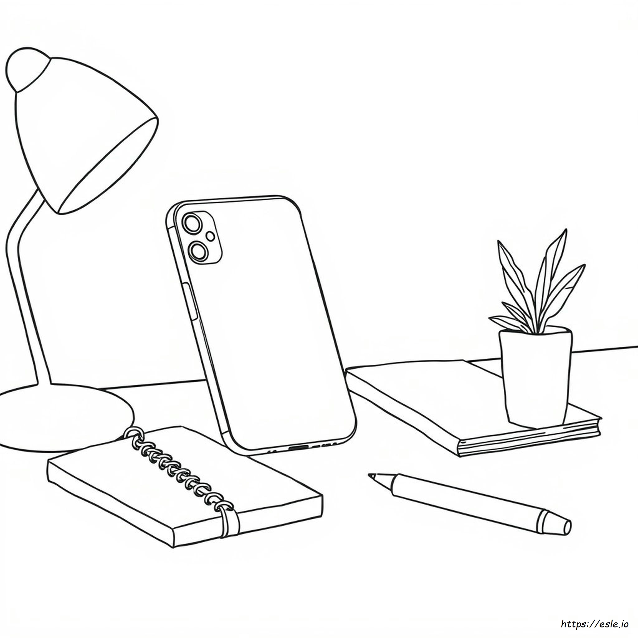 Iphone Xr Coloring Page