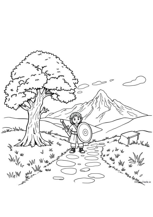 Lord Of The Rings Kleurplaat