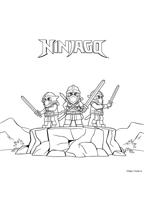 Power Rangers Ninja Steel Da Colorare
