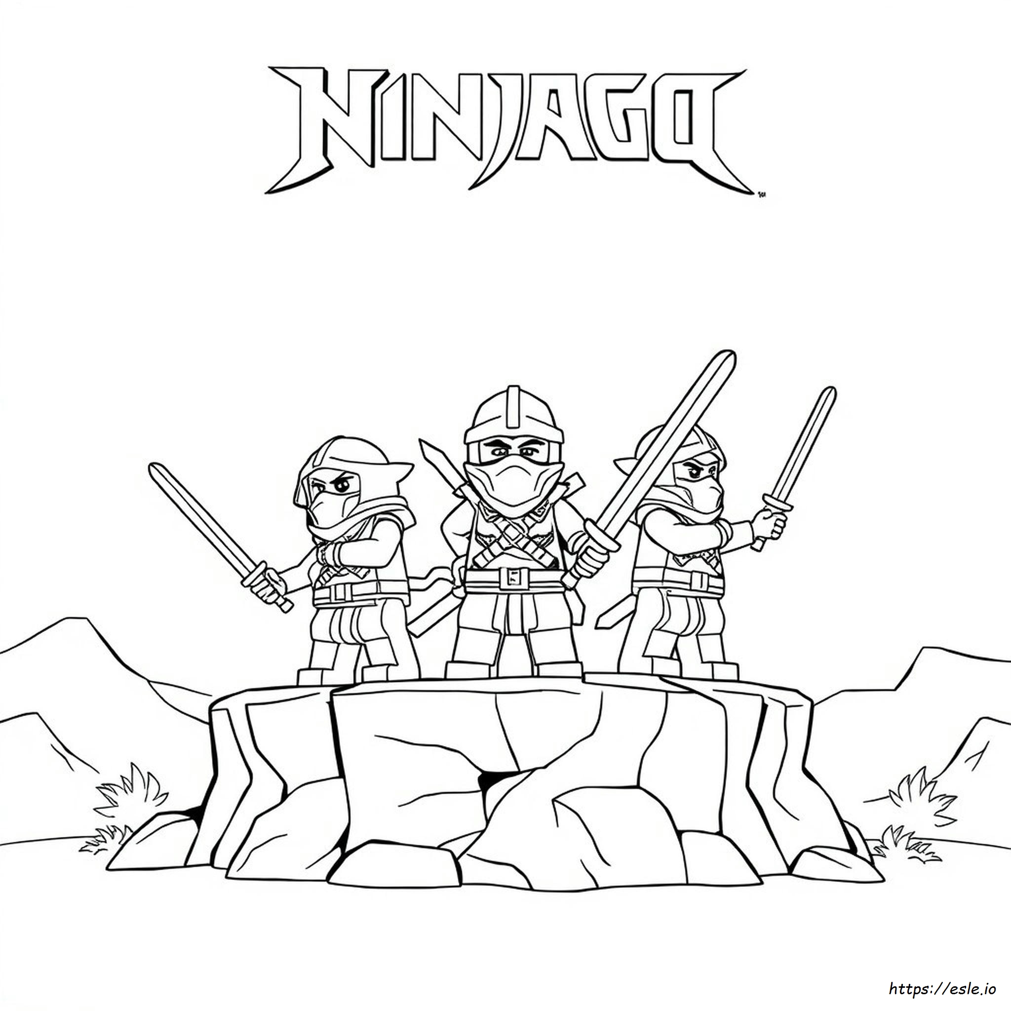 Kolorowanki Ninja Steel