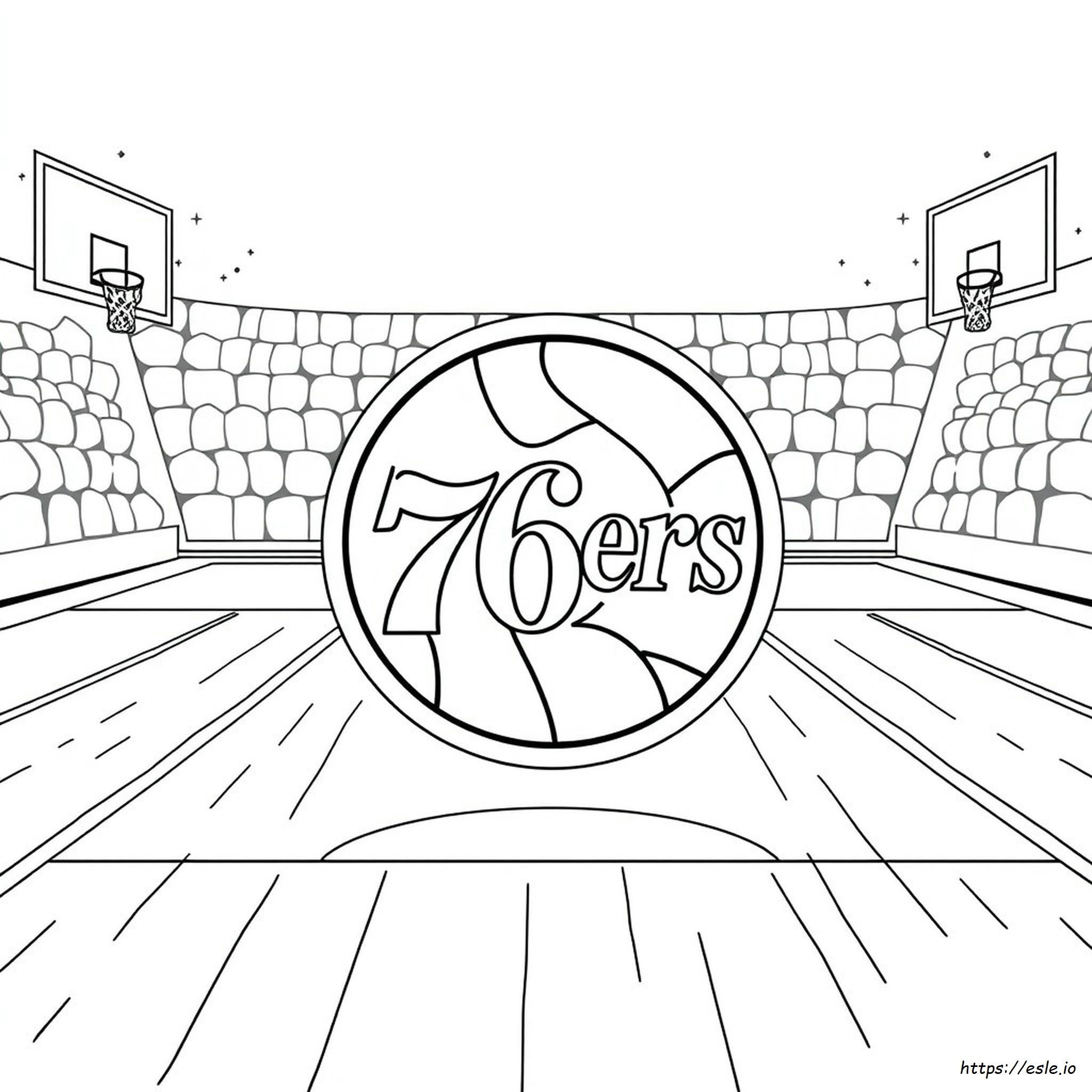 Logo 76Ers Gambar Mewarnai