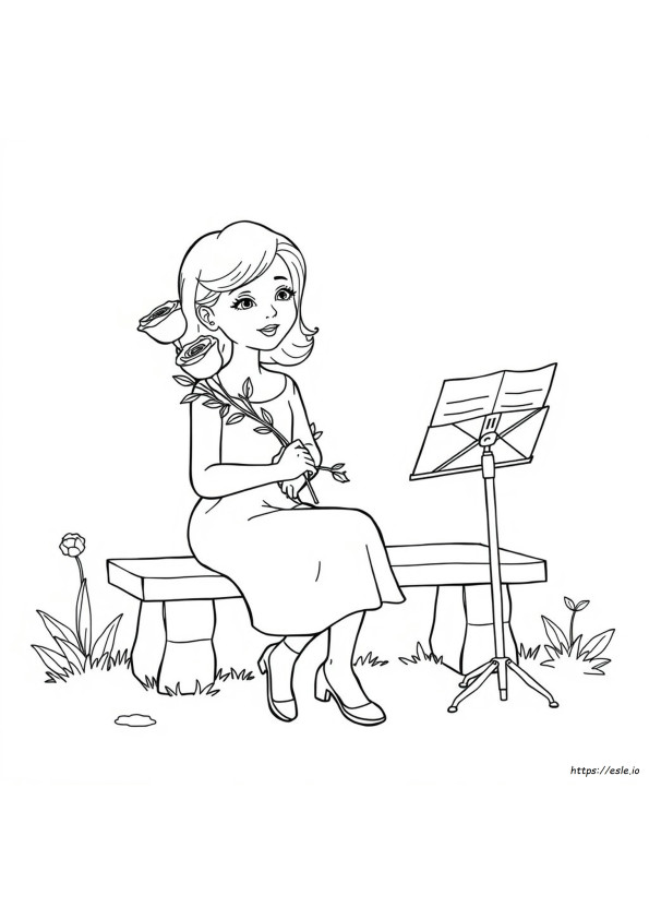 Playdate Coloring Page Melanie Martinez