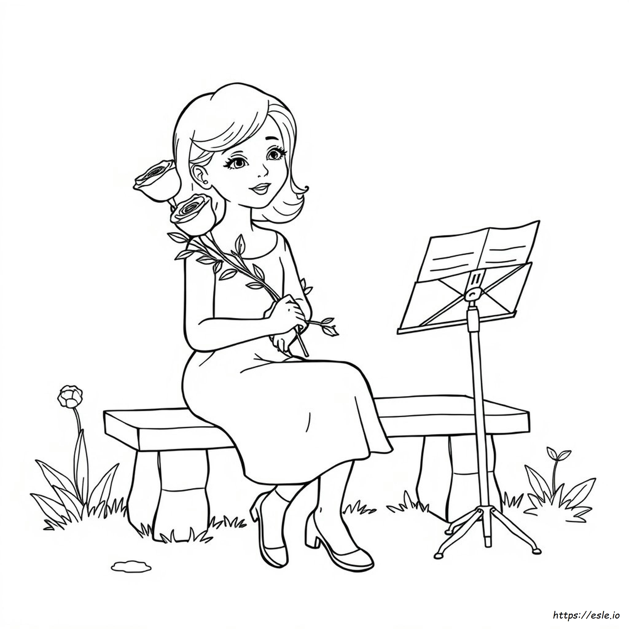 Playdate Coloring Page Melanie Martinez