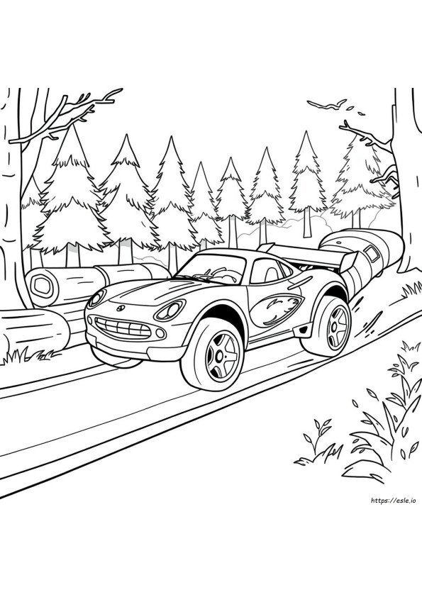 Hot Wheels Car Coloring