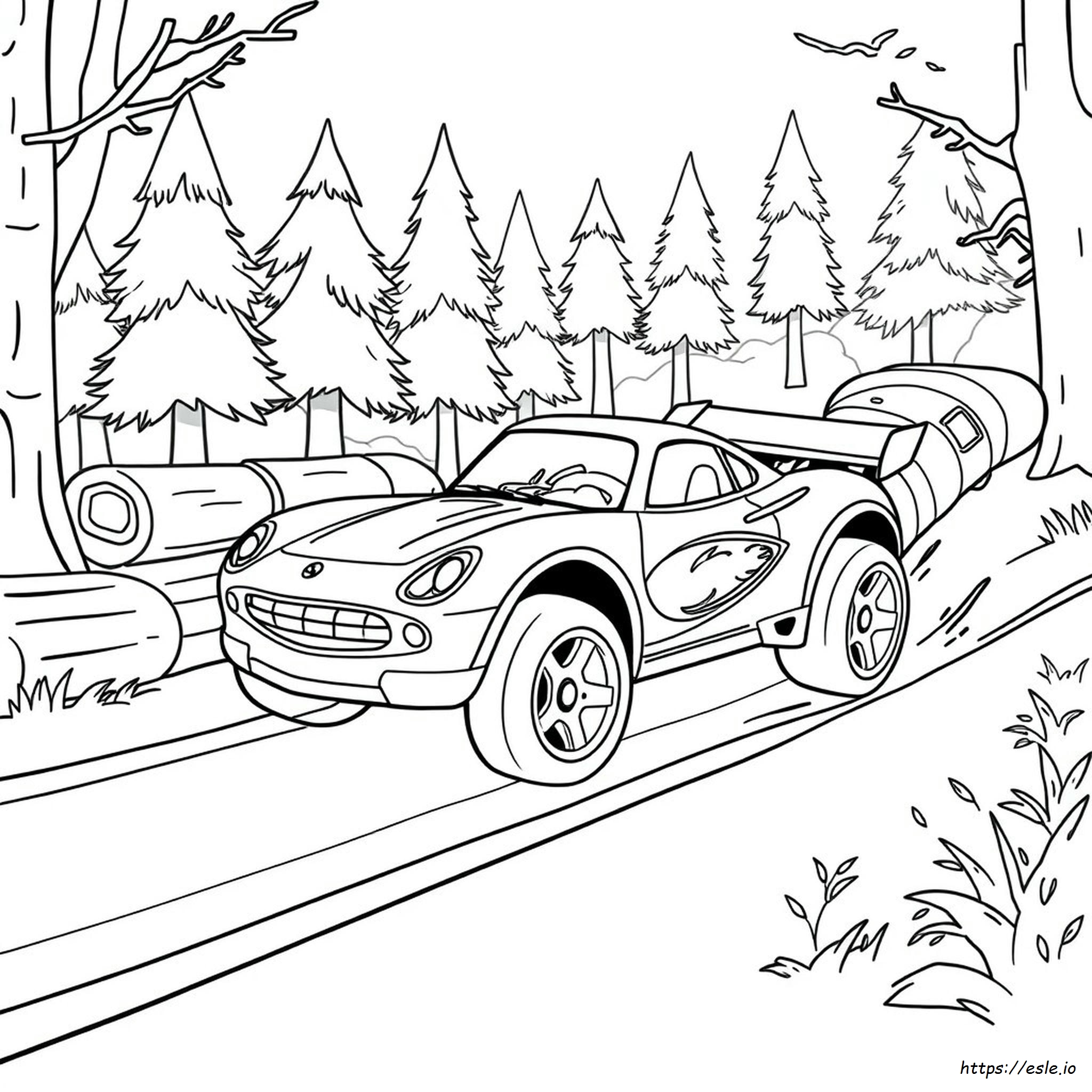 Hot Wheels Mobil Mewarnai Gambar