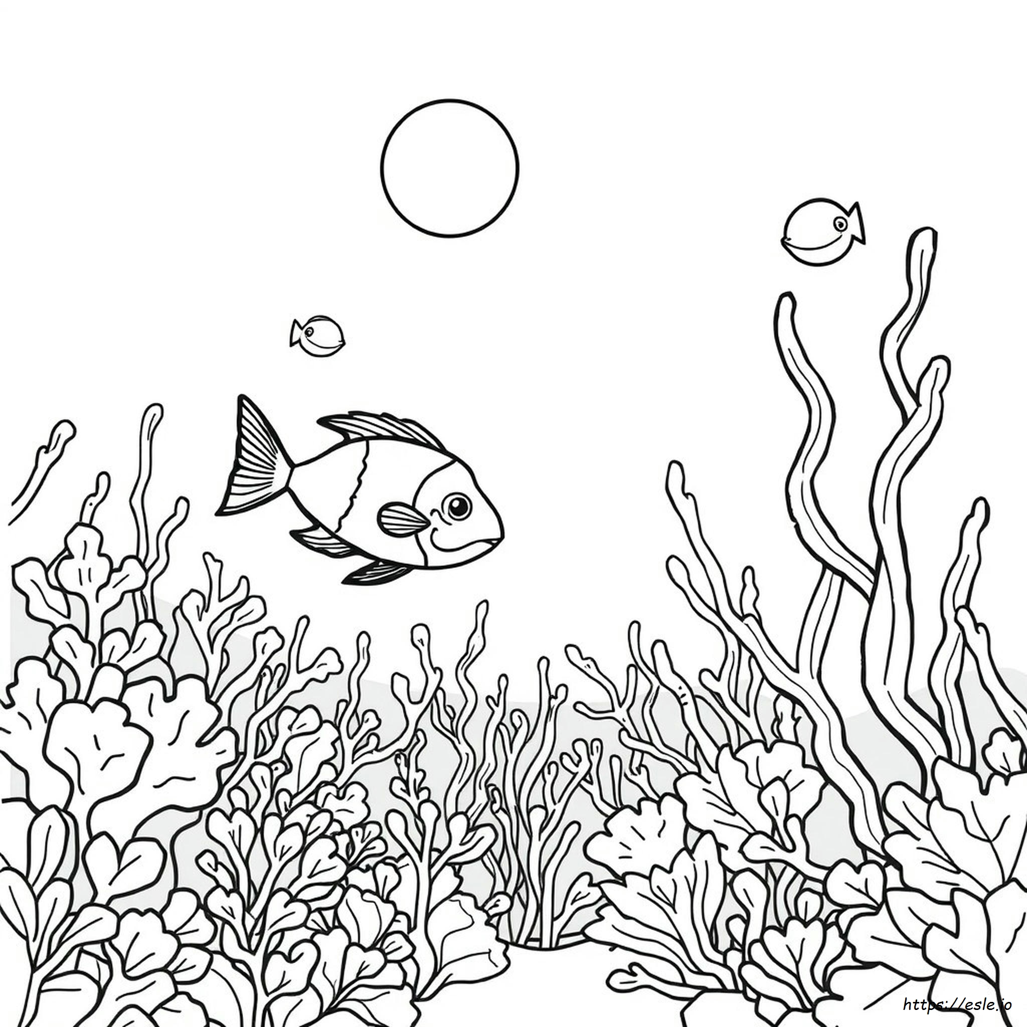 Underwater Coloring Pages To Print