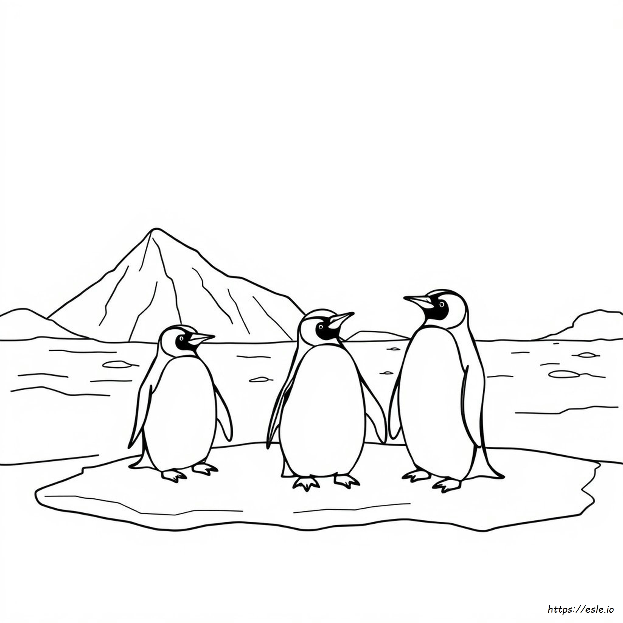 South Pole Coloring Pages