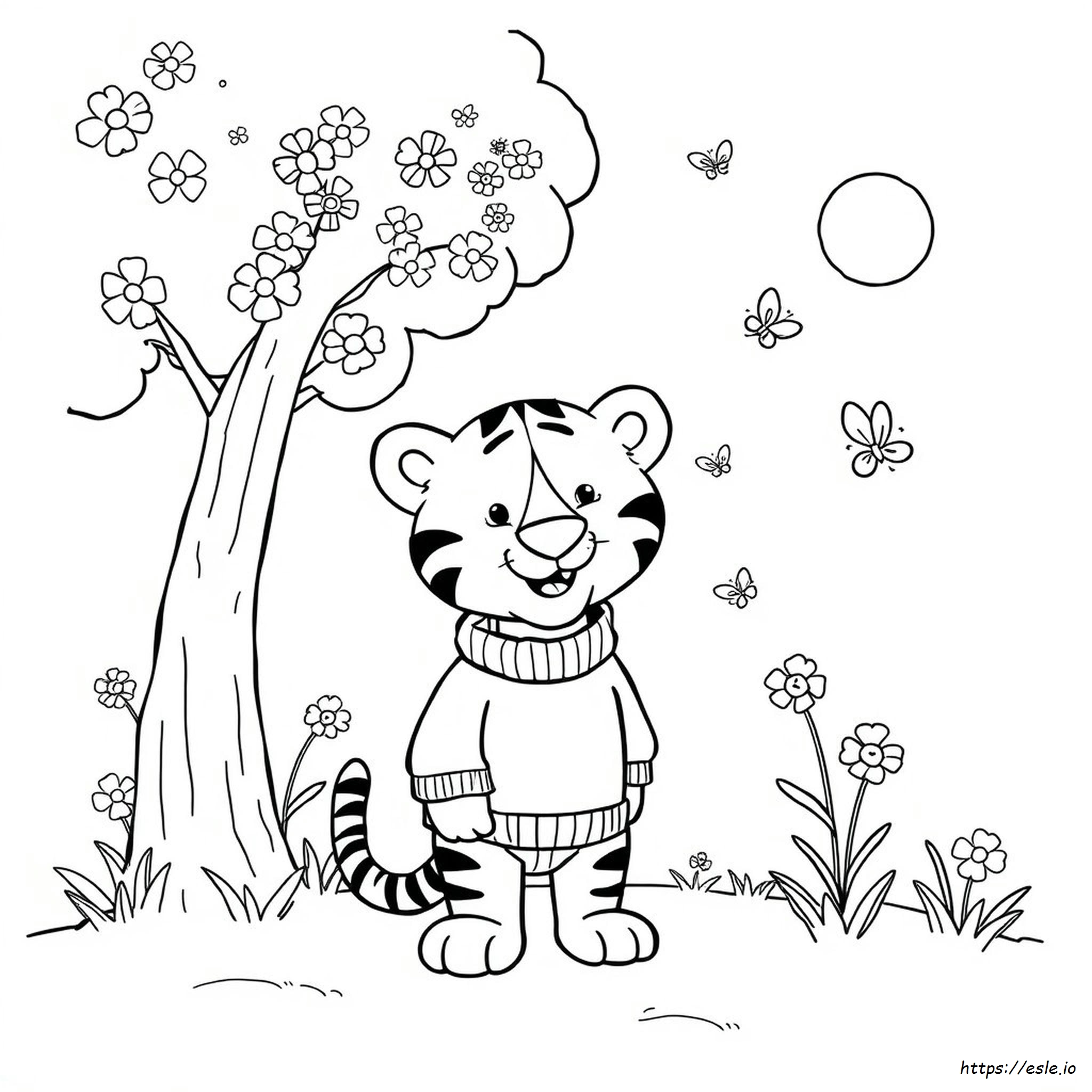 Daniel Tiger Coloring Pages Online