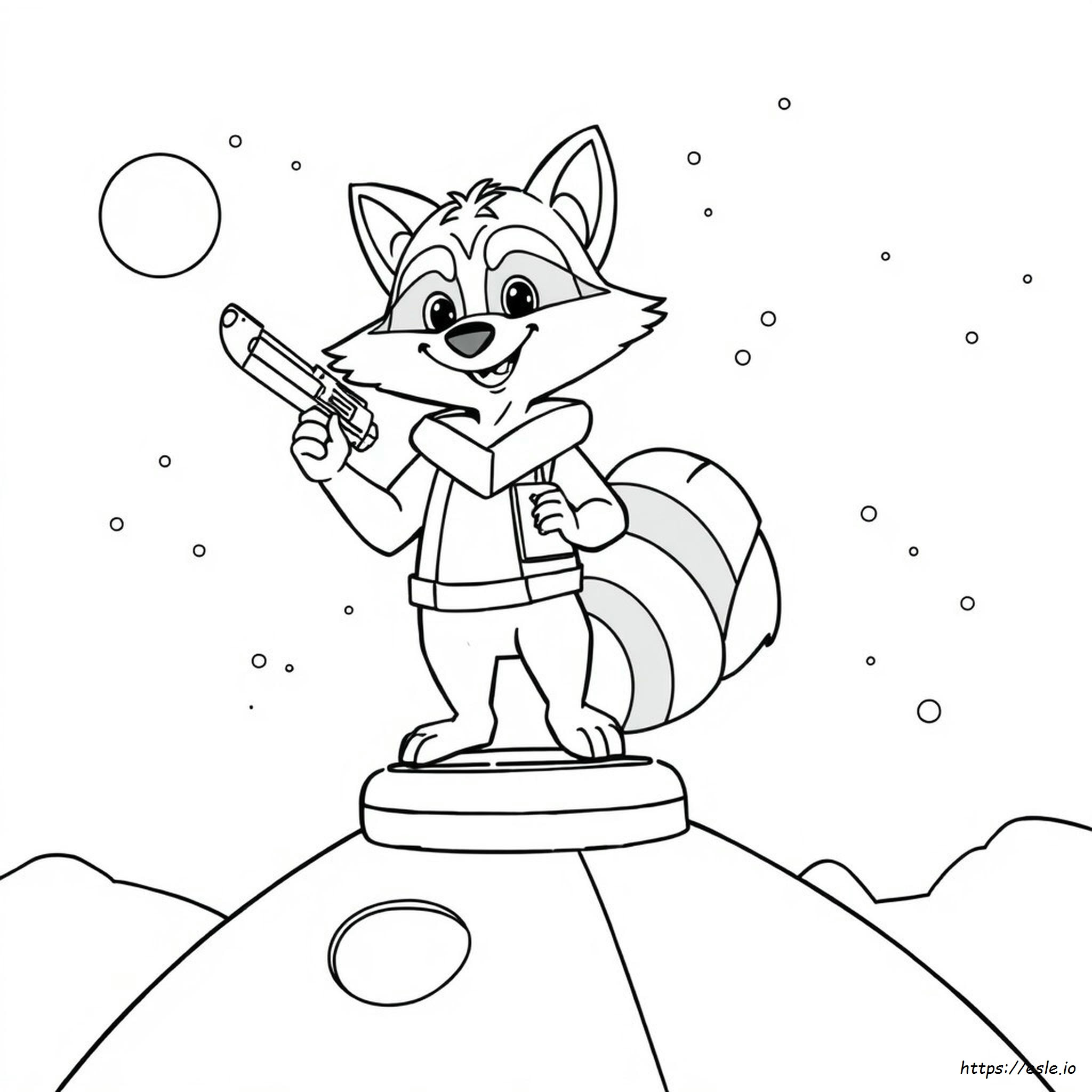 Gambar Mewarnai Ricky Ricotta