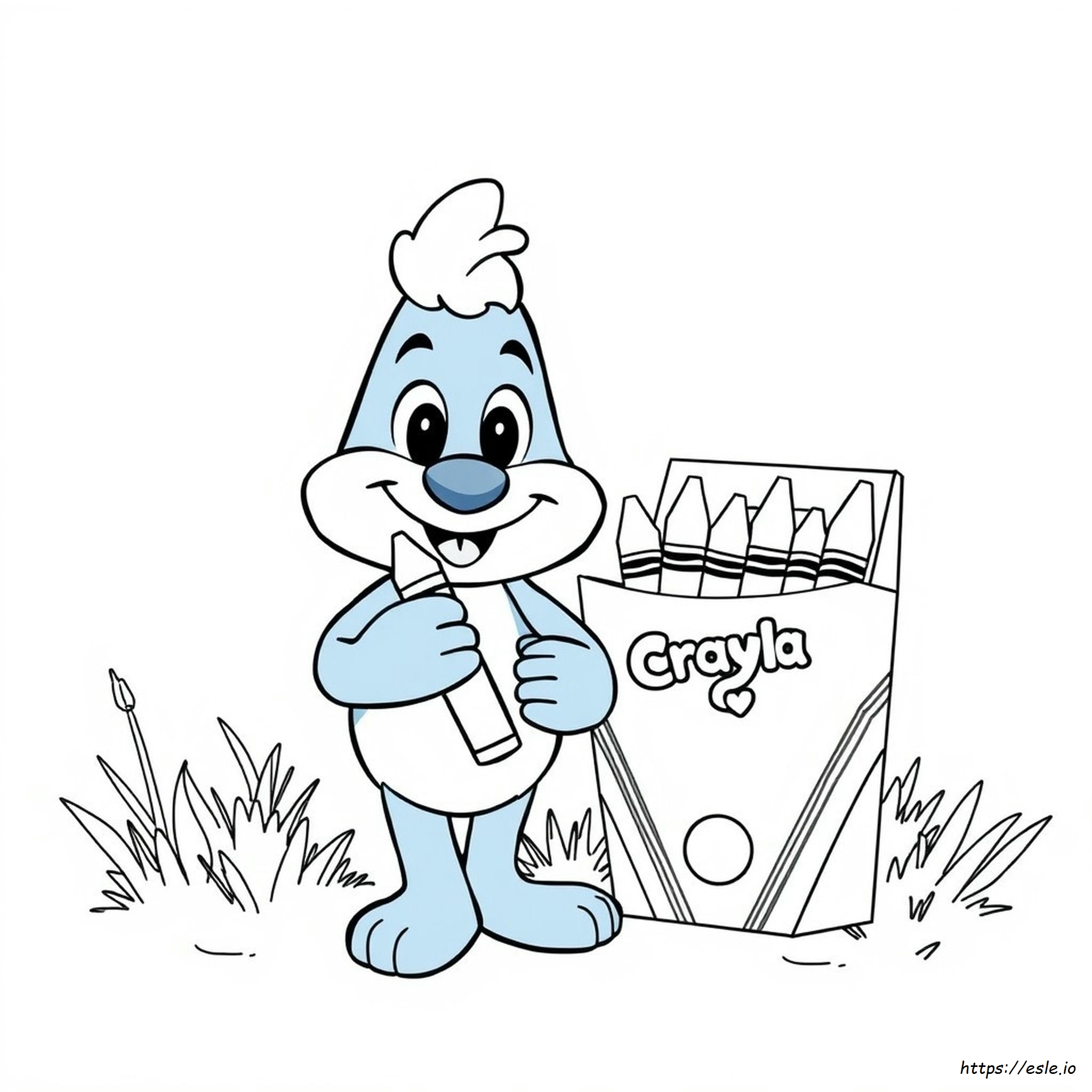 Crayola Bluey Värityskuvat