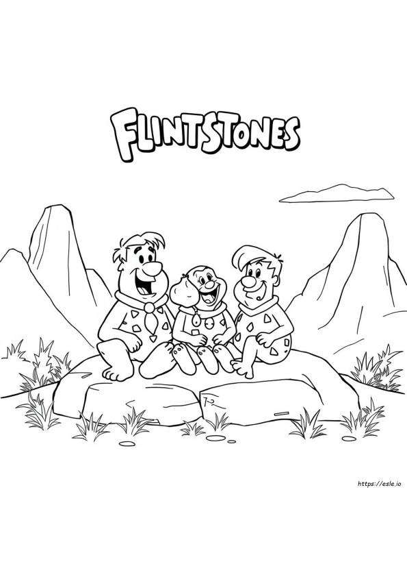 Flintstones Coloring Book