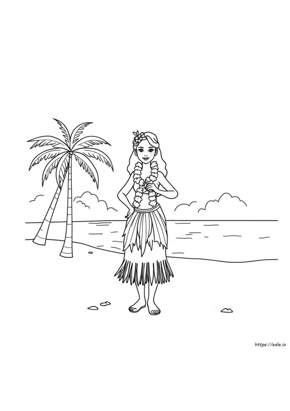 Disegni Hula Da Colorare