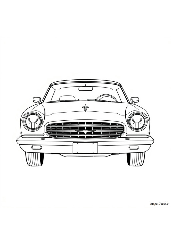 Chrysler 300 Zeichnung Ausmalbilder