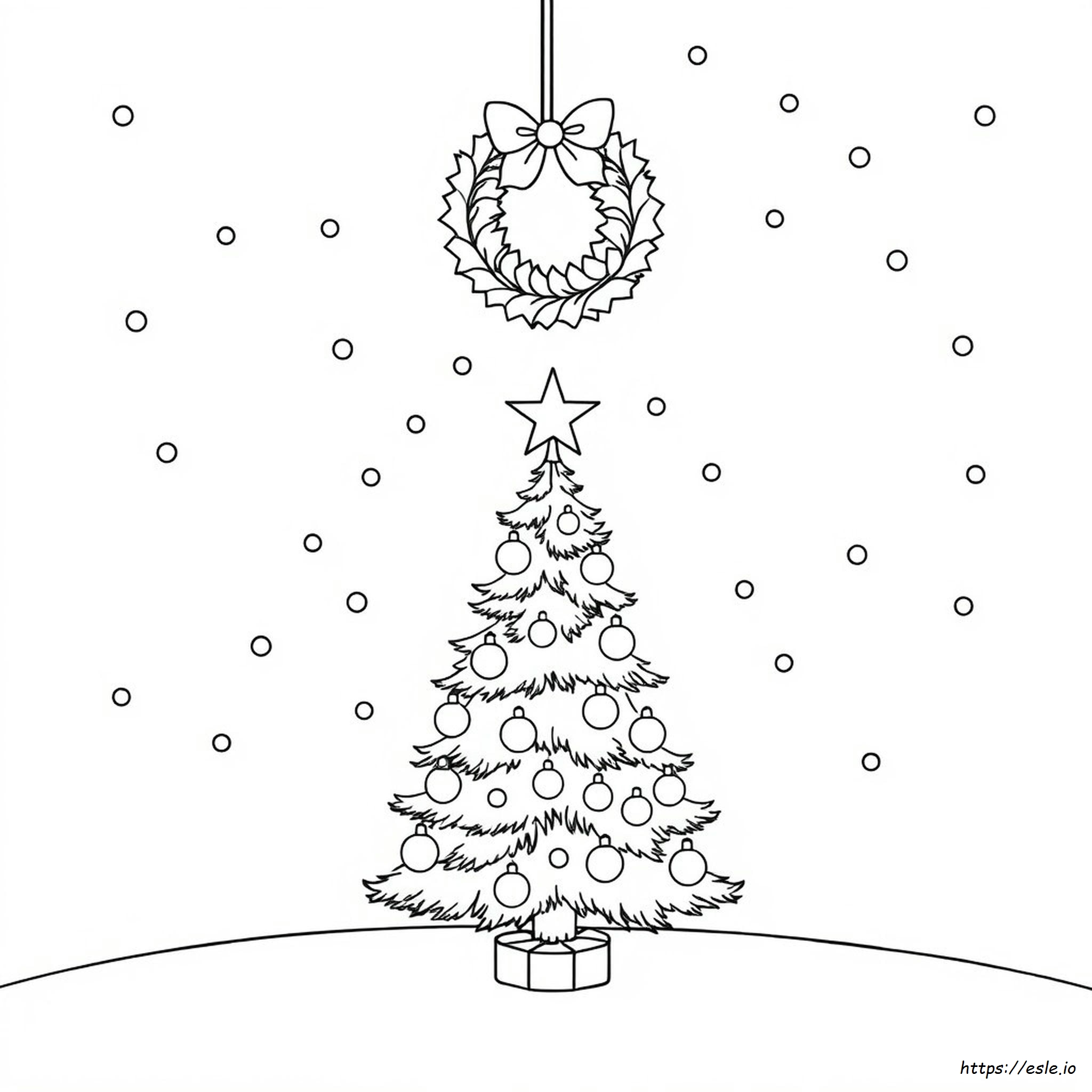 Merry Christmas Colouring Pages