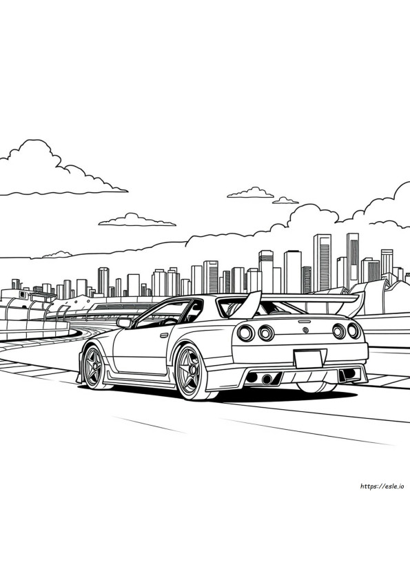 JDMぬりえ