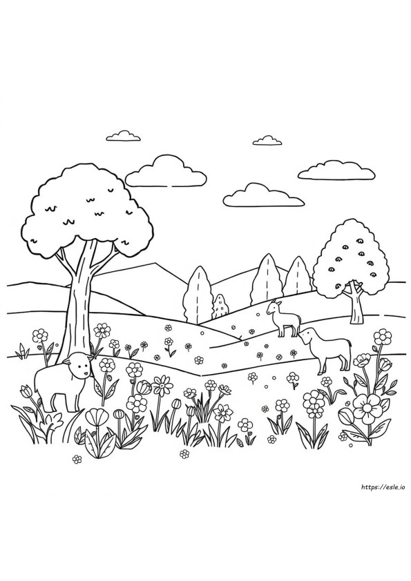 Naturo Coloring Pages