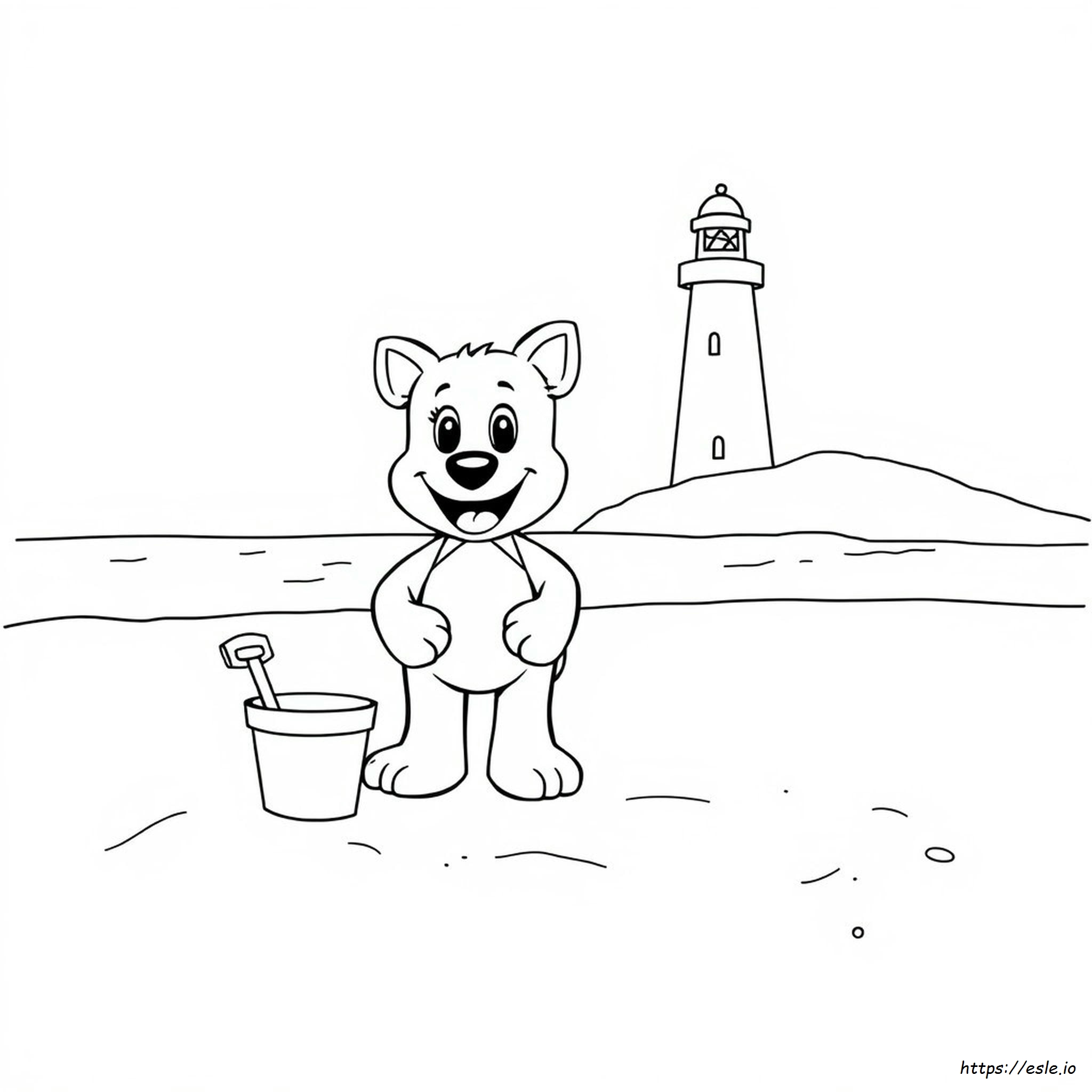 Bluey Ranta Värityskuvat