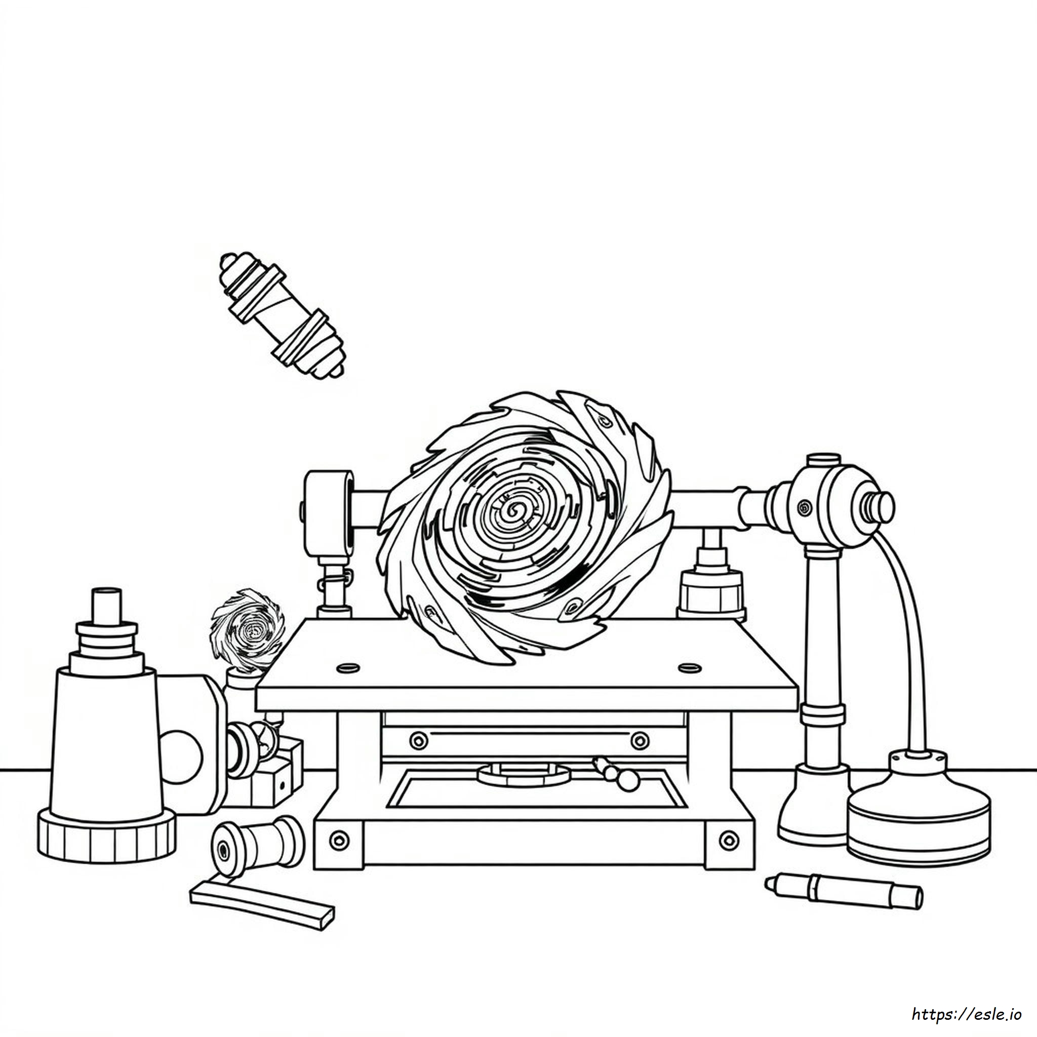 Coloriage Beyblade À Imprimer