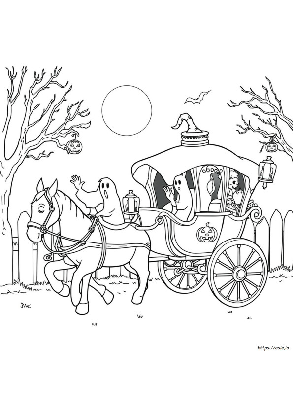 Halloween Disney Coloring Sheets