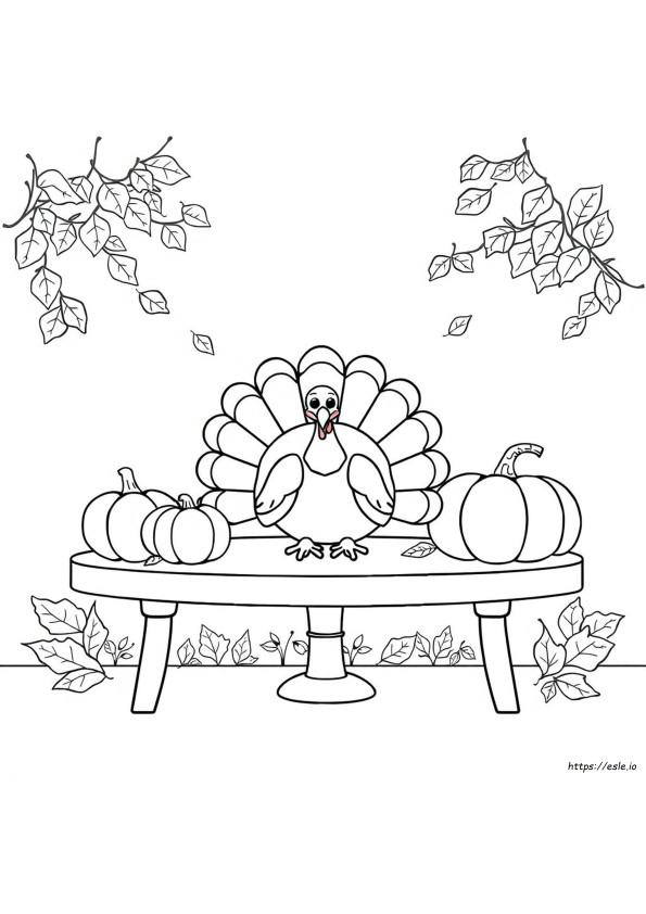 Thanksgiving Coloring Pages To Print