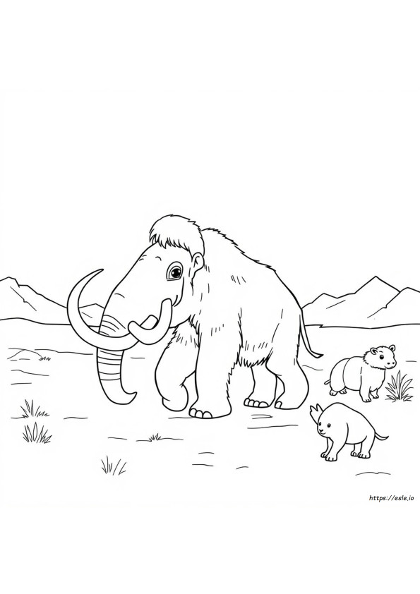 Ice Age 5 Kleurplaten