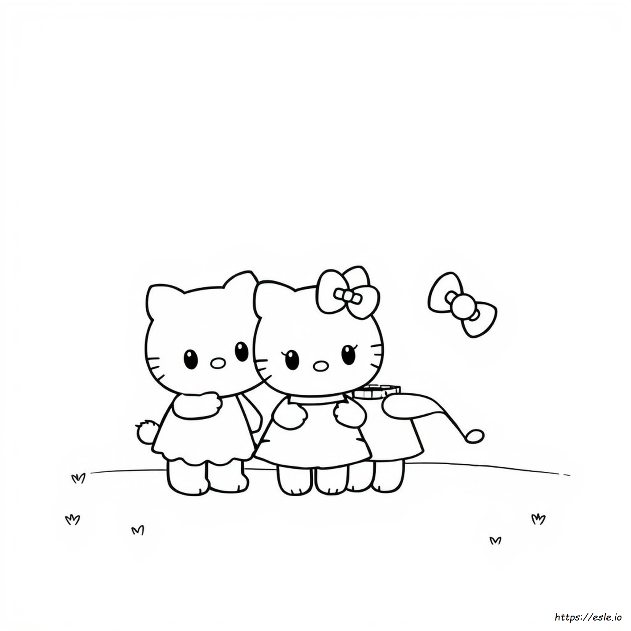 Desene De Colorat Sanrio Drăguțe