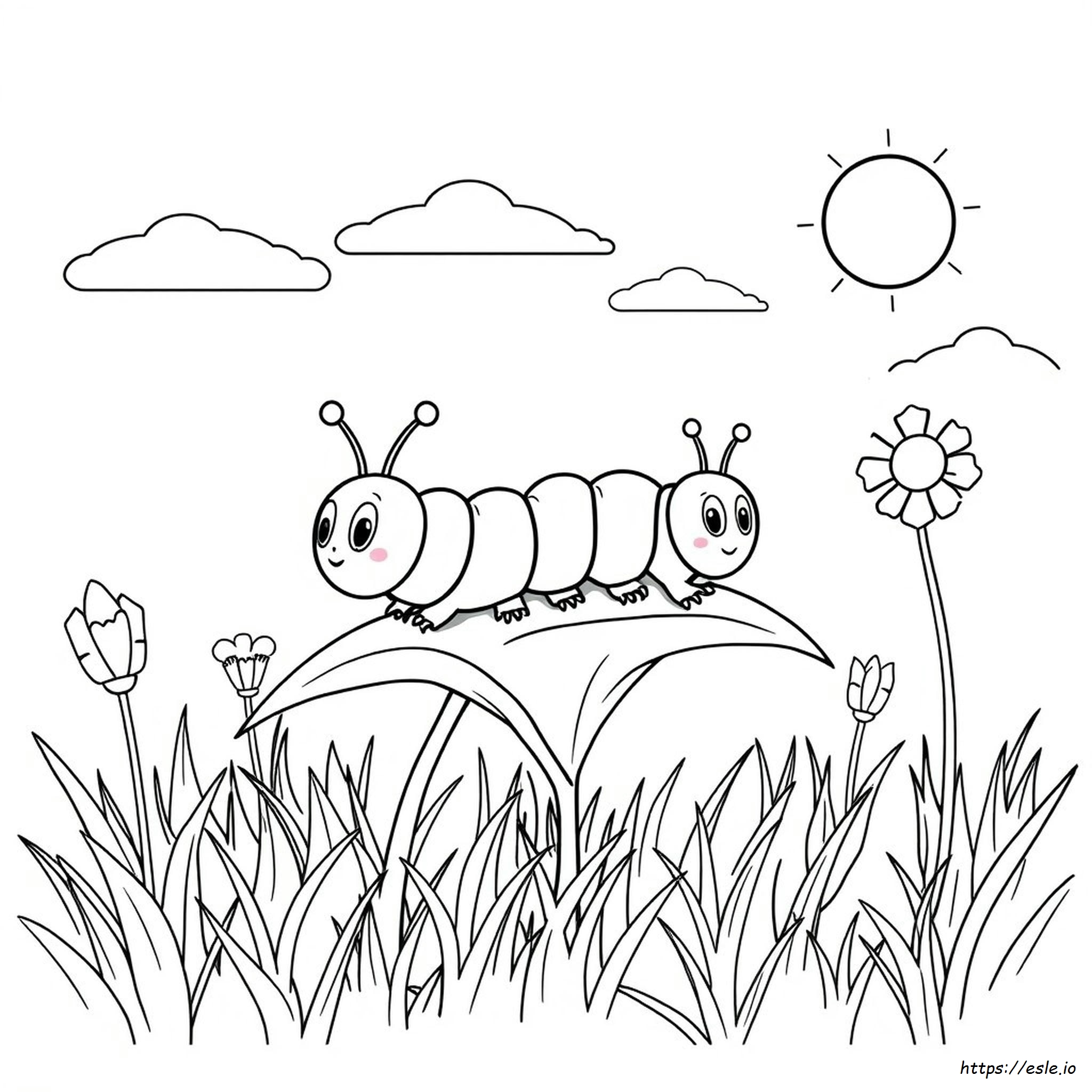 Free Printable Caterpillar Coloring Pages