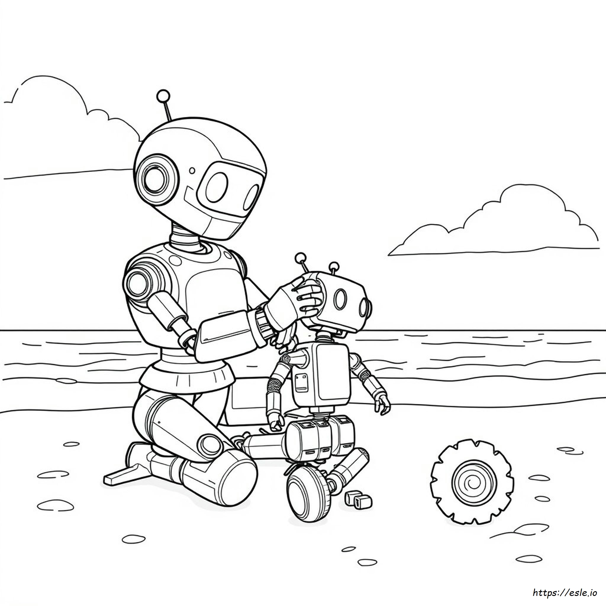 Teenieping Colouring Pages